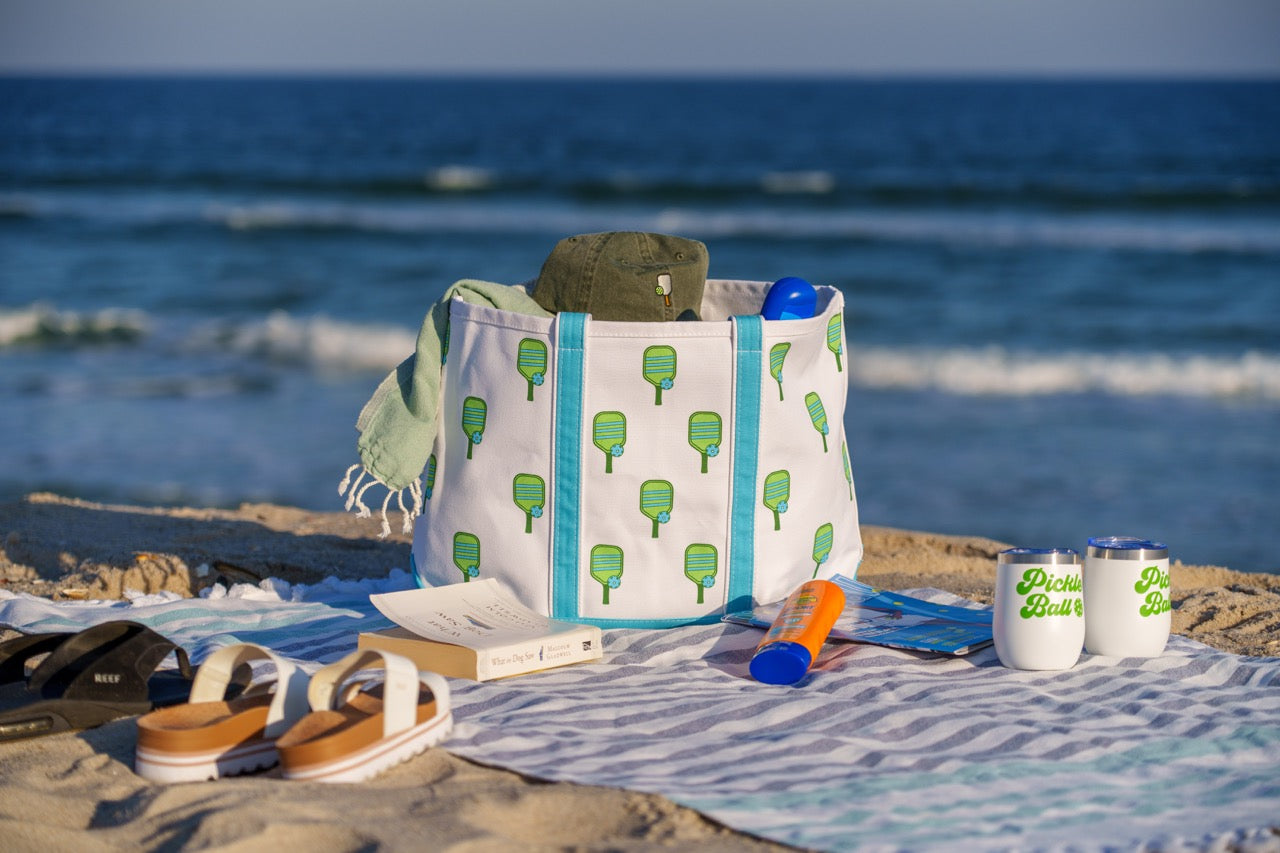 Pickleball gifts on the beach