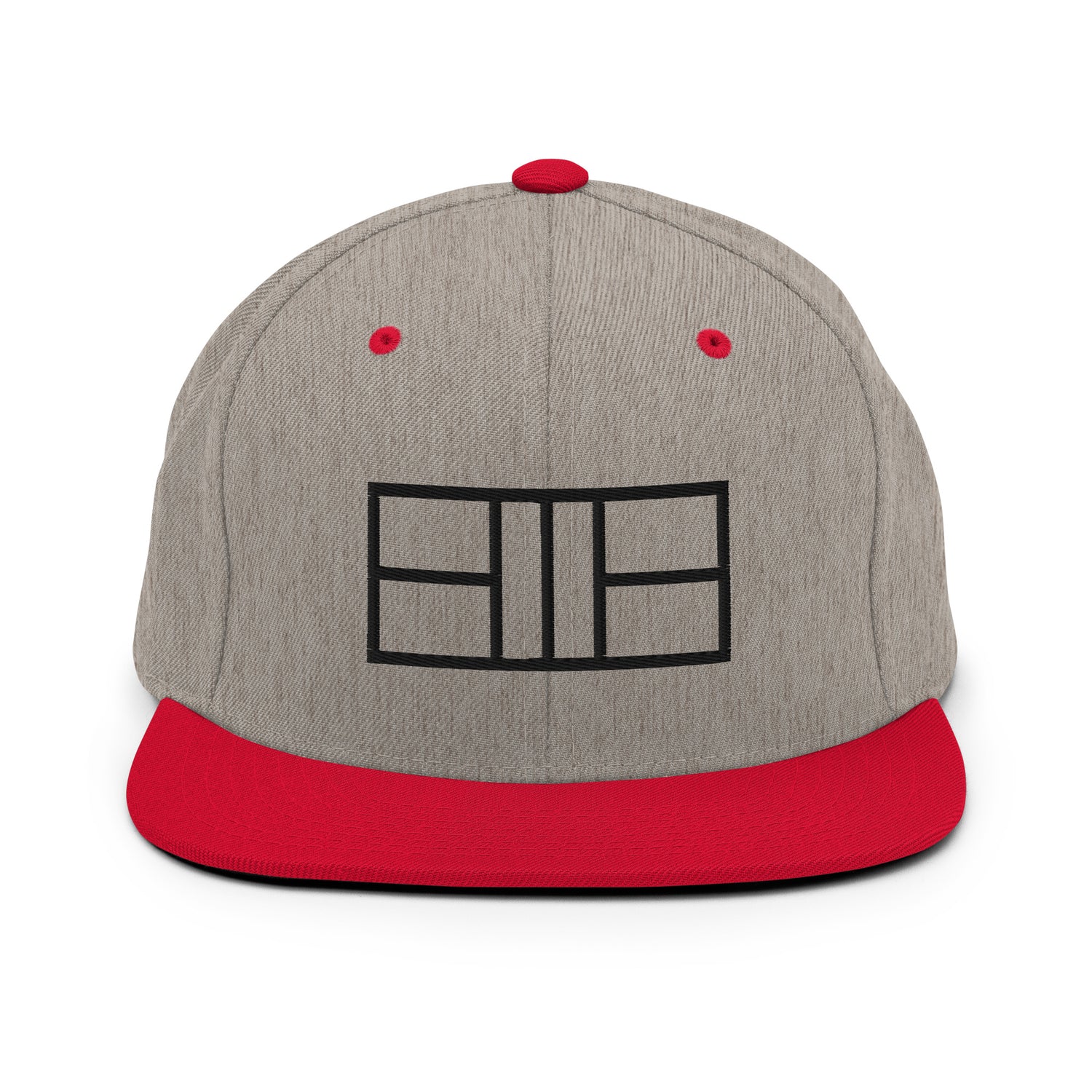 Heather Grey/Red