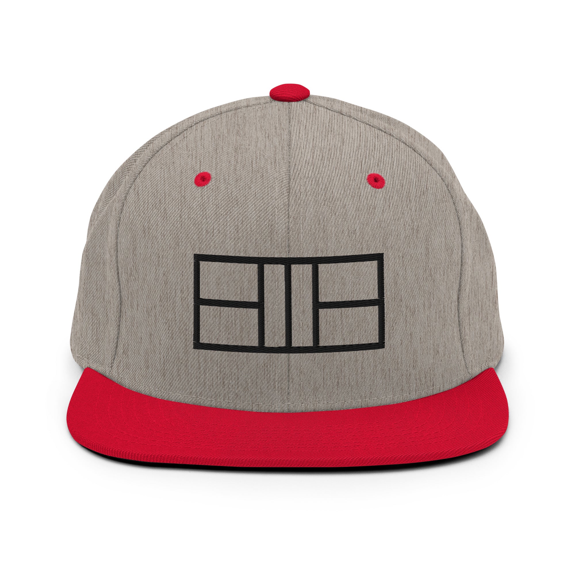 Heather Grey/Red