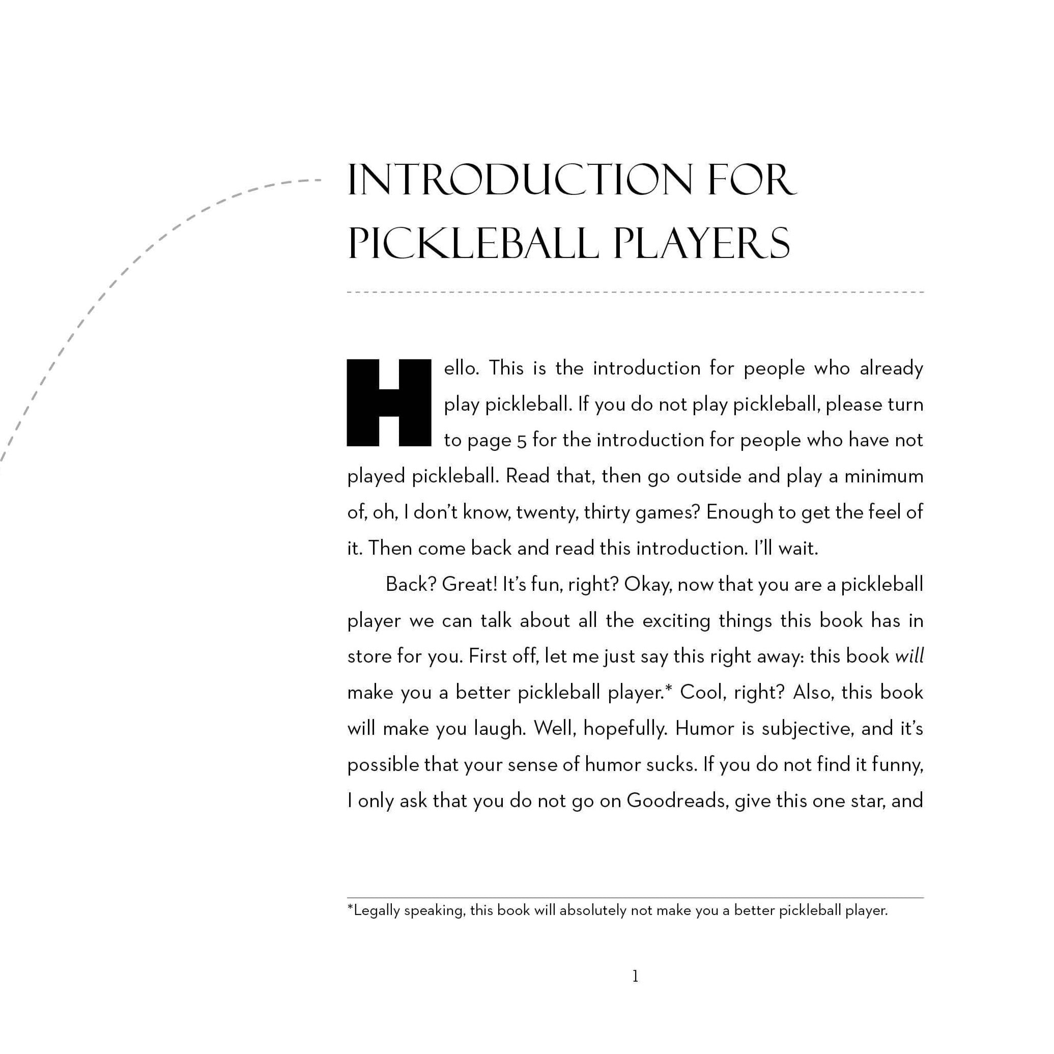 Introduction from Dink Pickleball Book