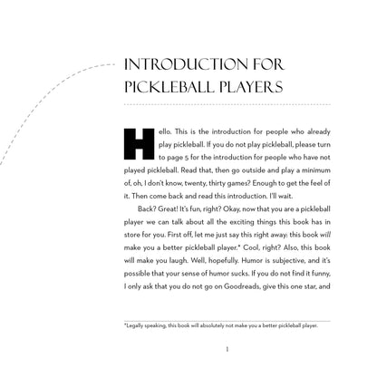 Introduction from Dink Pickleball Book