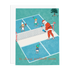 Its always pickleball season christmas greeting card