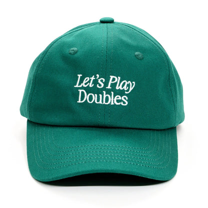 Green baseball hat that says Let&