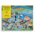 Front of the box for a 500 piece pickleball themed jigsaw puzzle